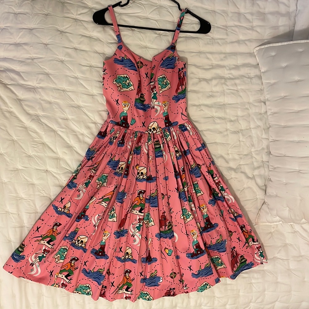 Pinup Culture, Peter Pan pirate dress, vintage, 50s, USA, 2010s, Halloween
